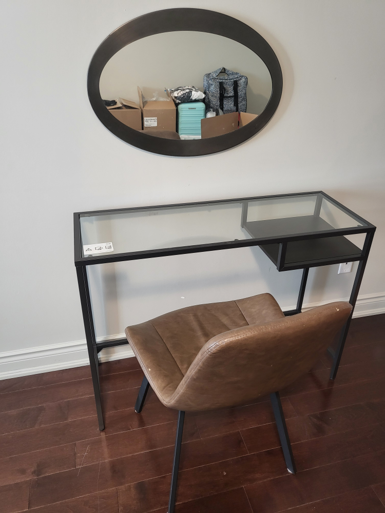 Ikea Glass console - photo 4