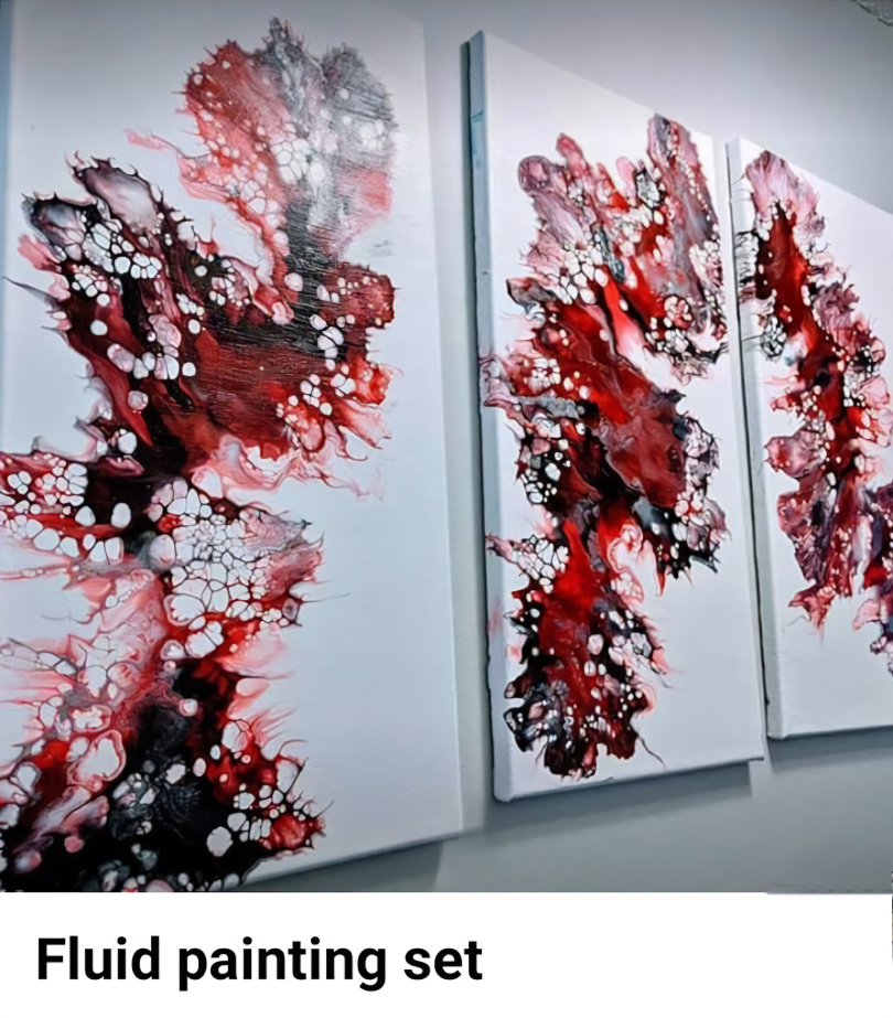 Fluid painting set