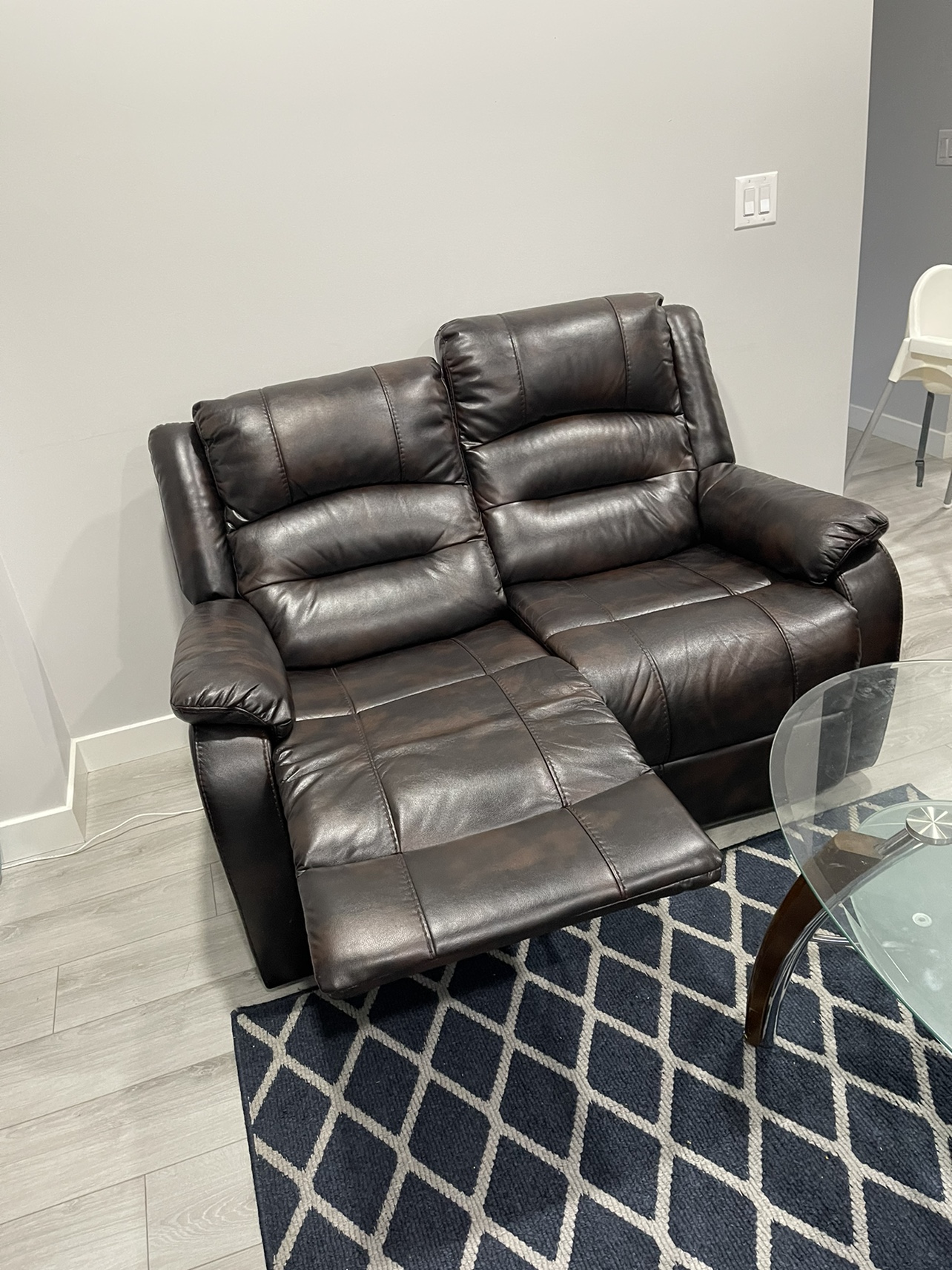 Reclining Love Seat and Sofa