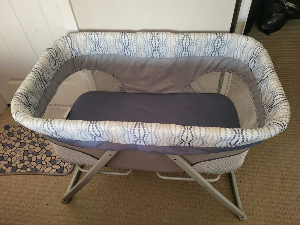 Portable Baby Bassinets, Rocking Cradle Bed image indicator(2)