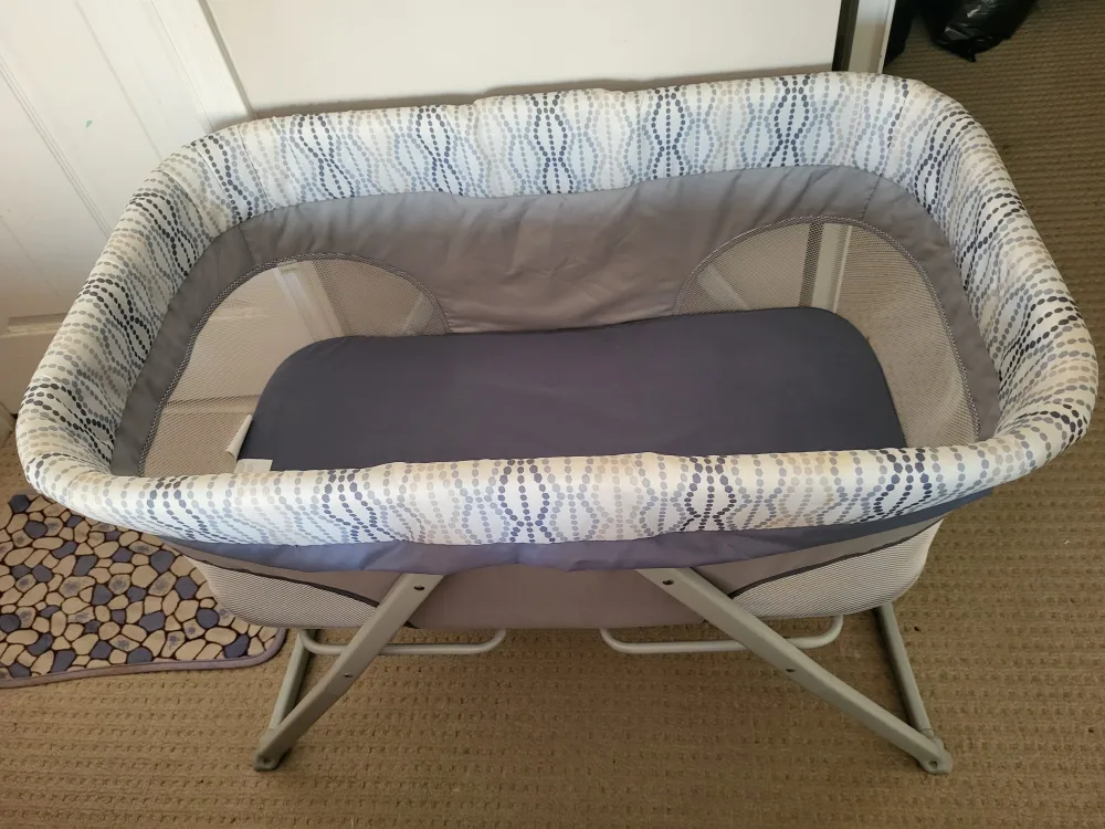 Portable Baby Bassinets, Rocking Cradle Bed image indicator(3)