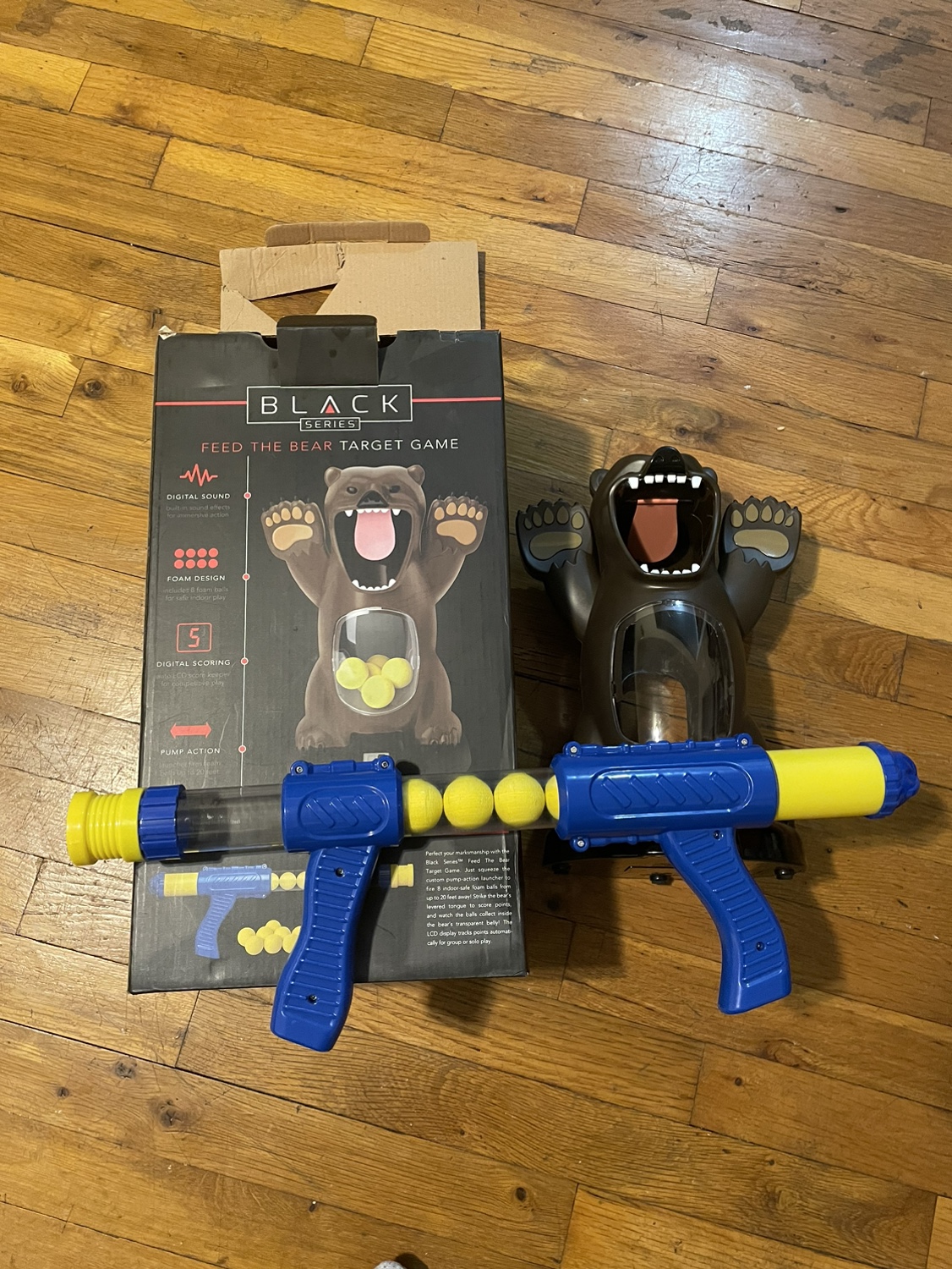 Black Series Feed The Bear Target Game