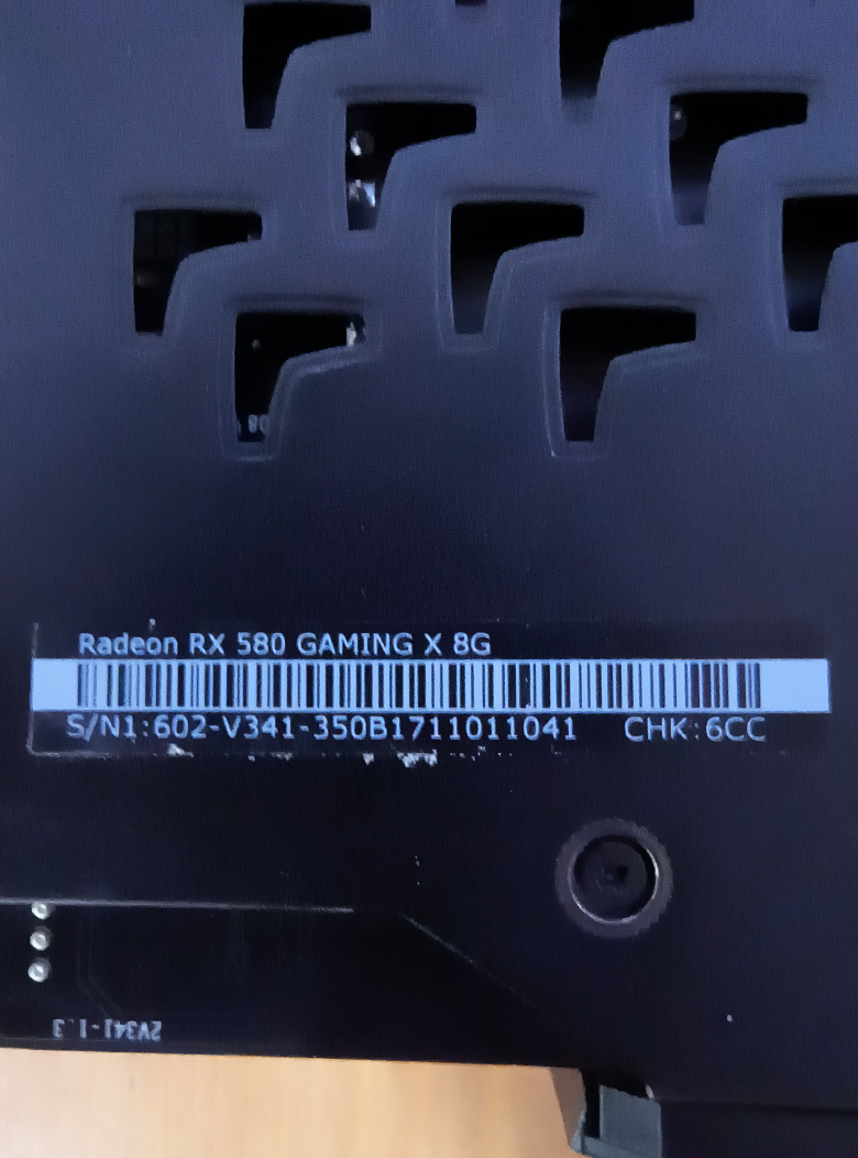 MSI Radeon RX 580 Gaming X 8GB - photo 2