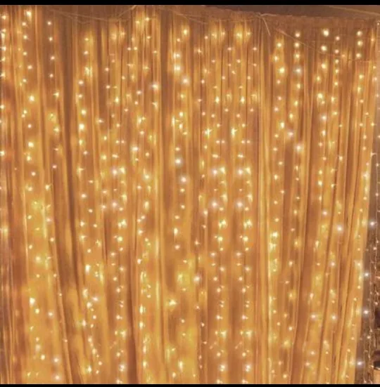 LED Curtain String Lights with Remote thumbnail