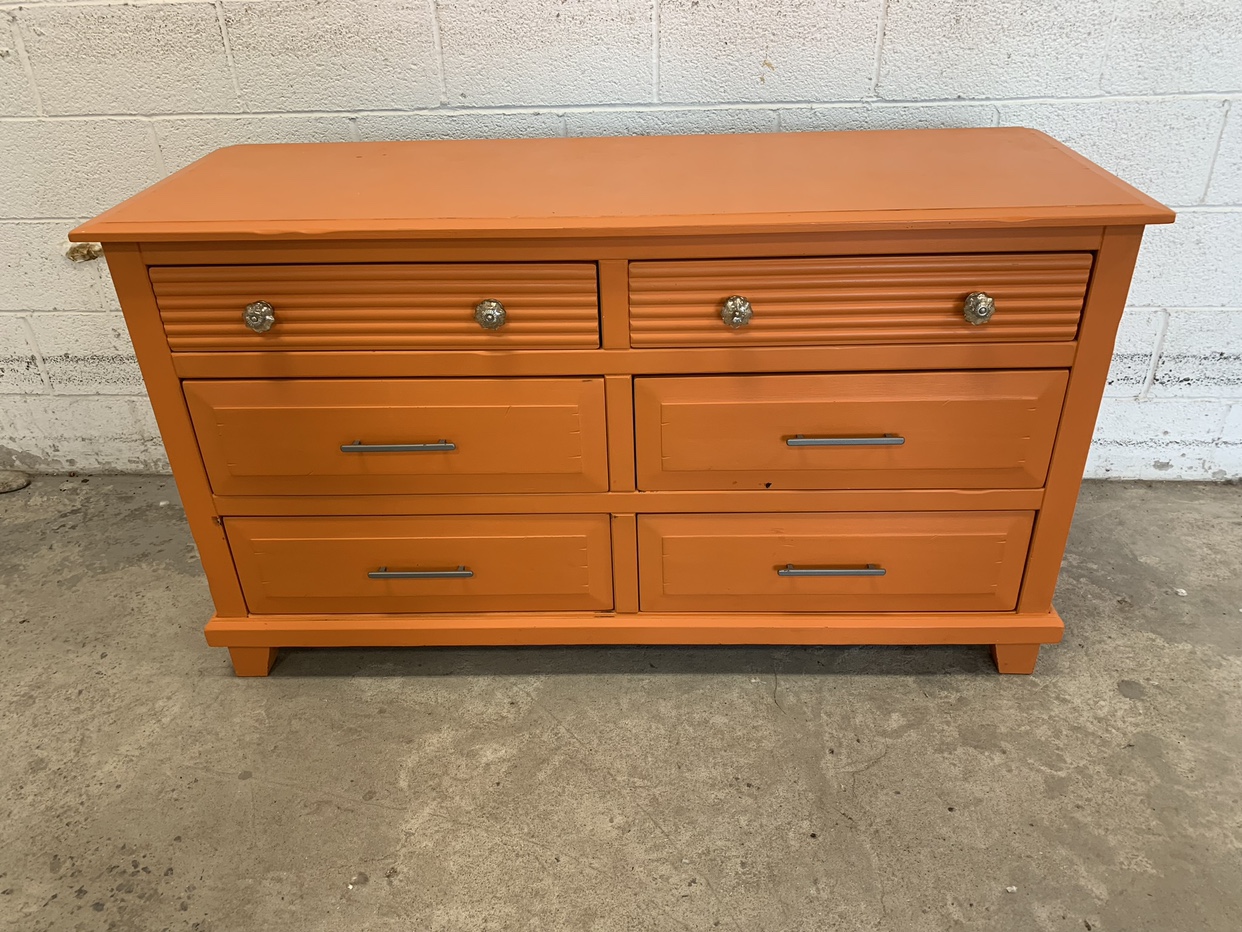 orange double 6 drawer dresser pier 1 imports - photo 3