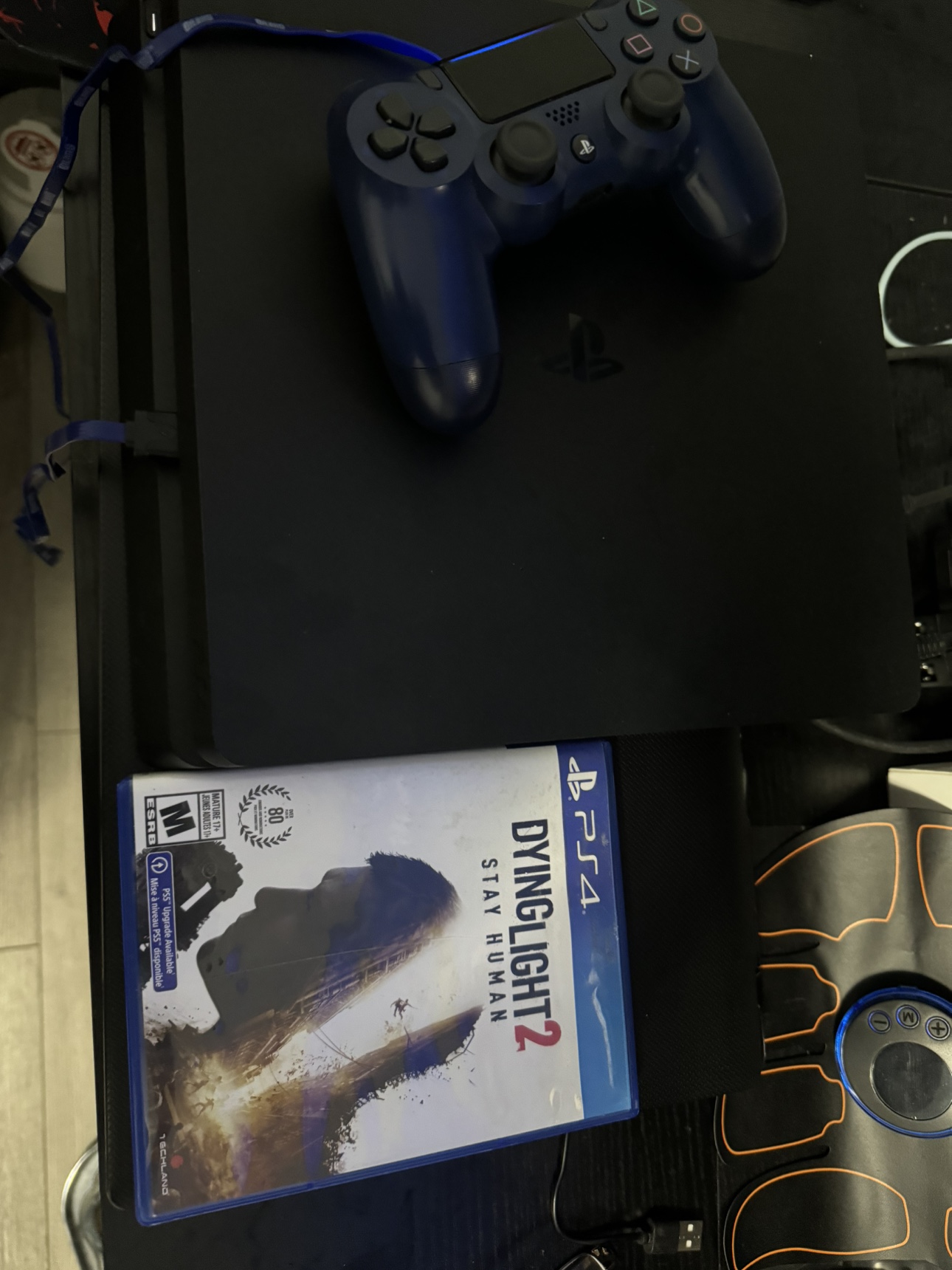 PS4 Slim with Controller and Game - photo 3