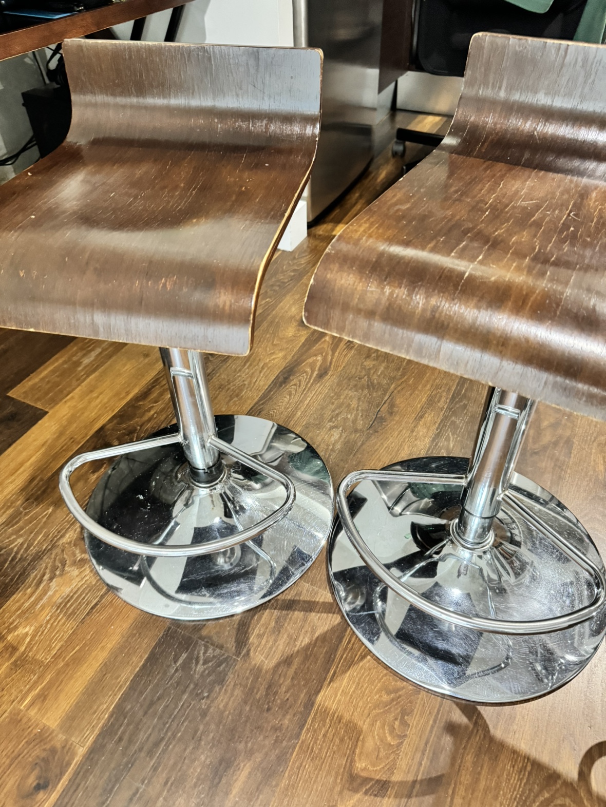 Set of 4 Bar Stools - photo 3
