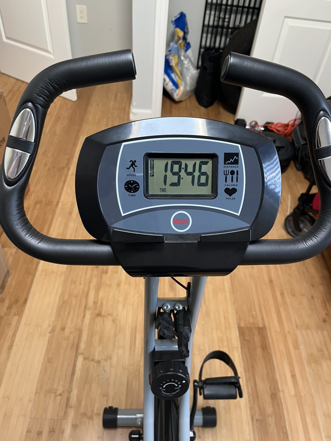 Xspec Upright Exercise Bike