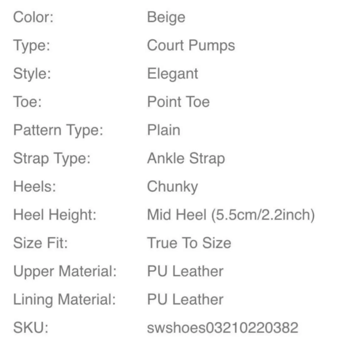 Point Toe Mid Heeled Ankle Strap Pumps size 6 image indicator(8)