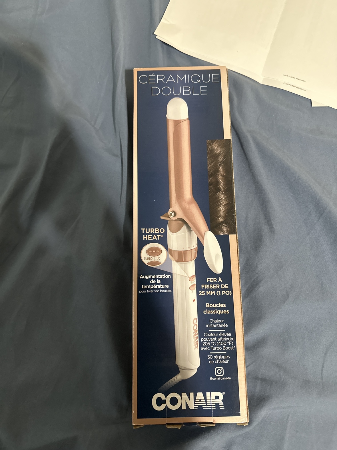 Conair Ceramic Double Curling Iron