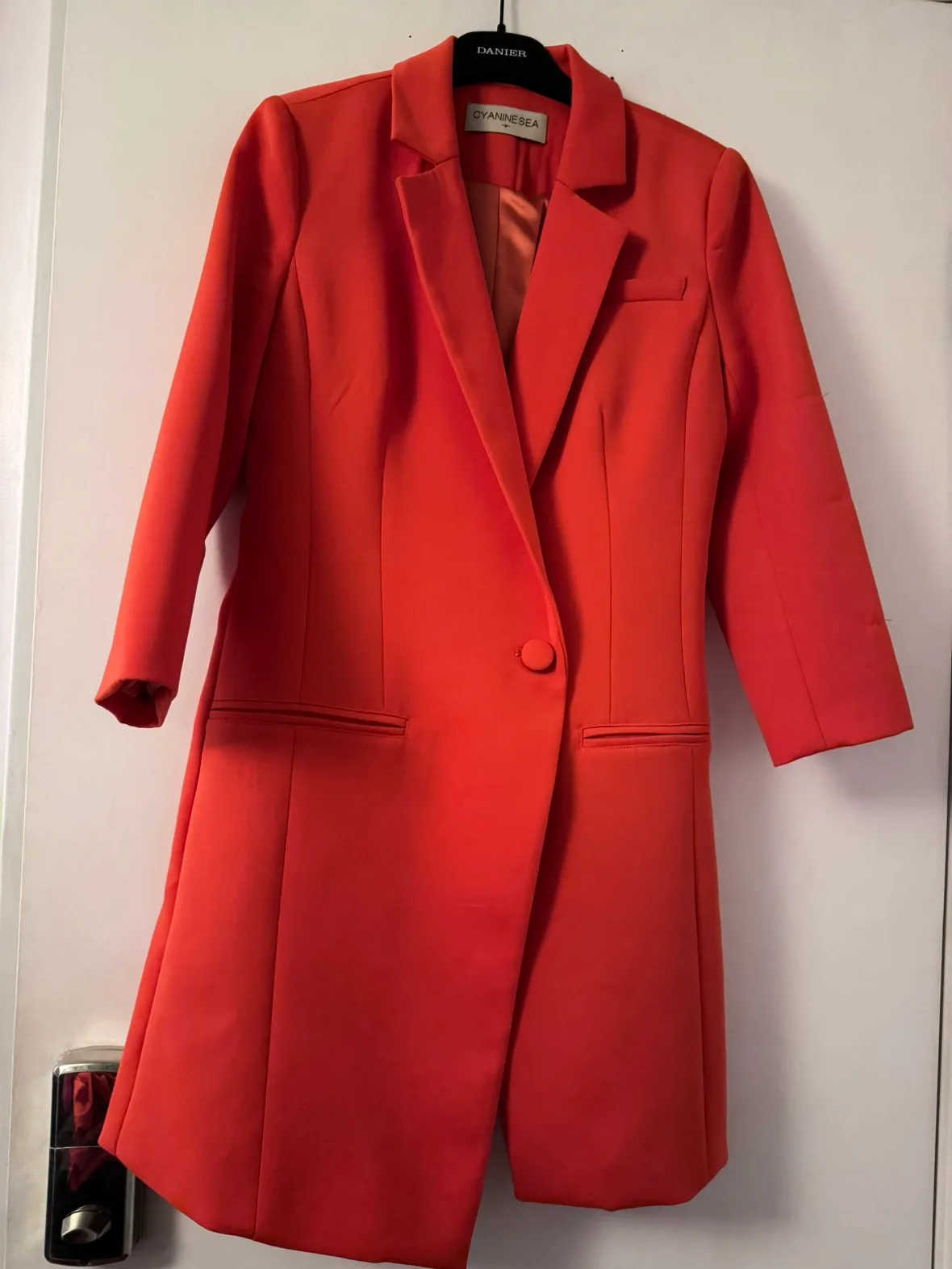 Cyanine Sea Orange Dress Suit image indicator(5)