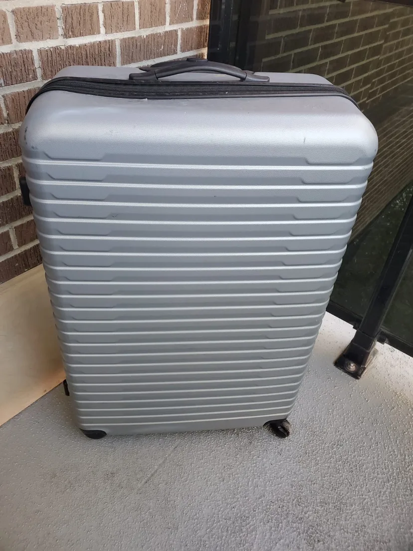 Large Silver Suitcase thumbnail