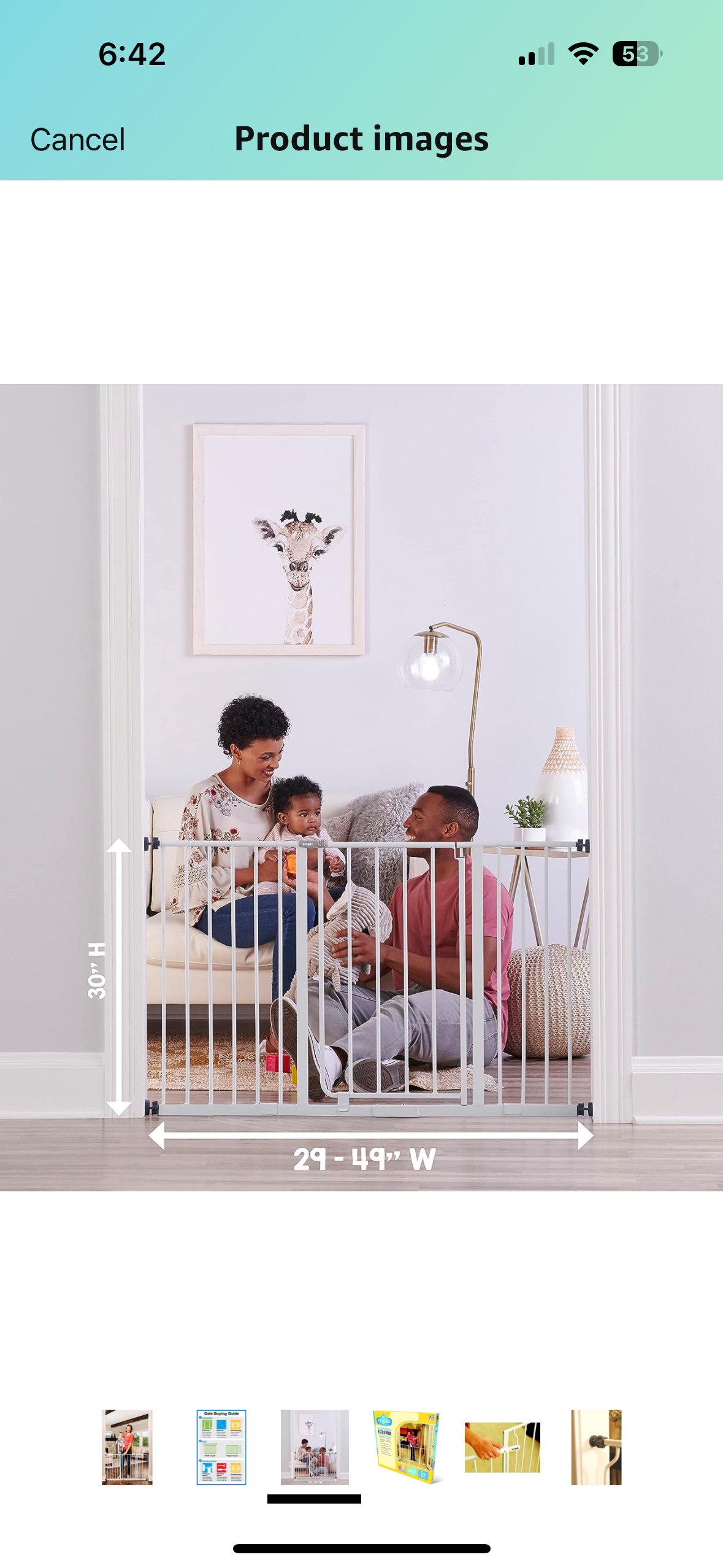 Safety gate ( for pets or kids )