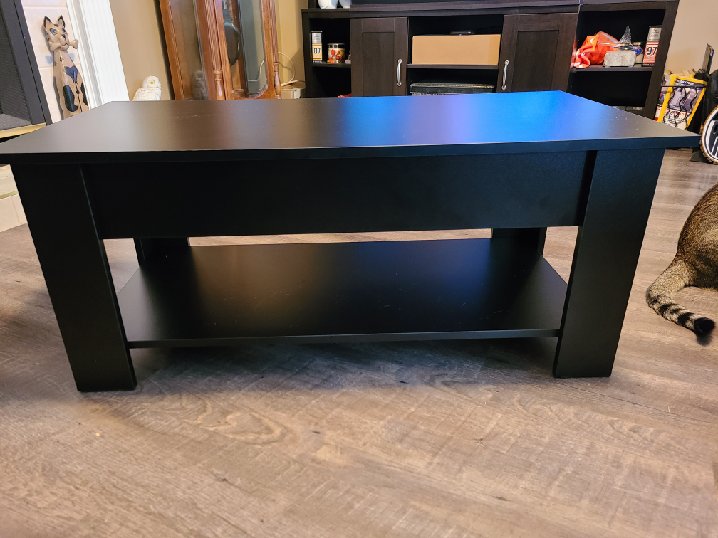 Black Lift Top Coffee Table