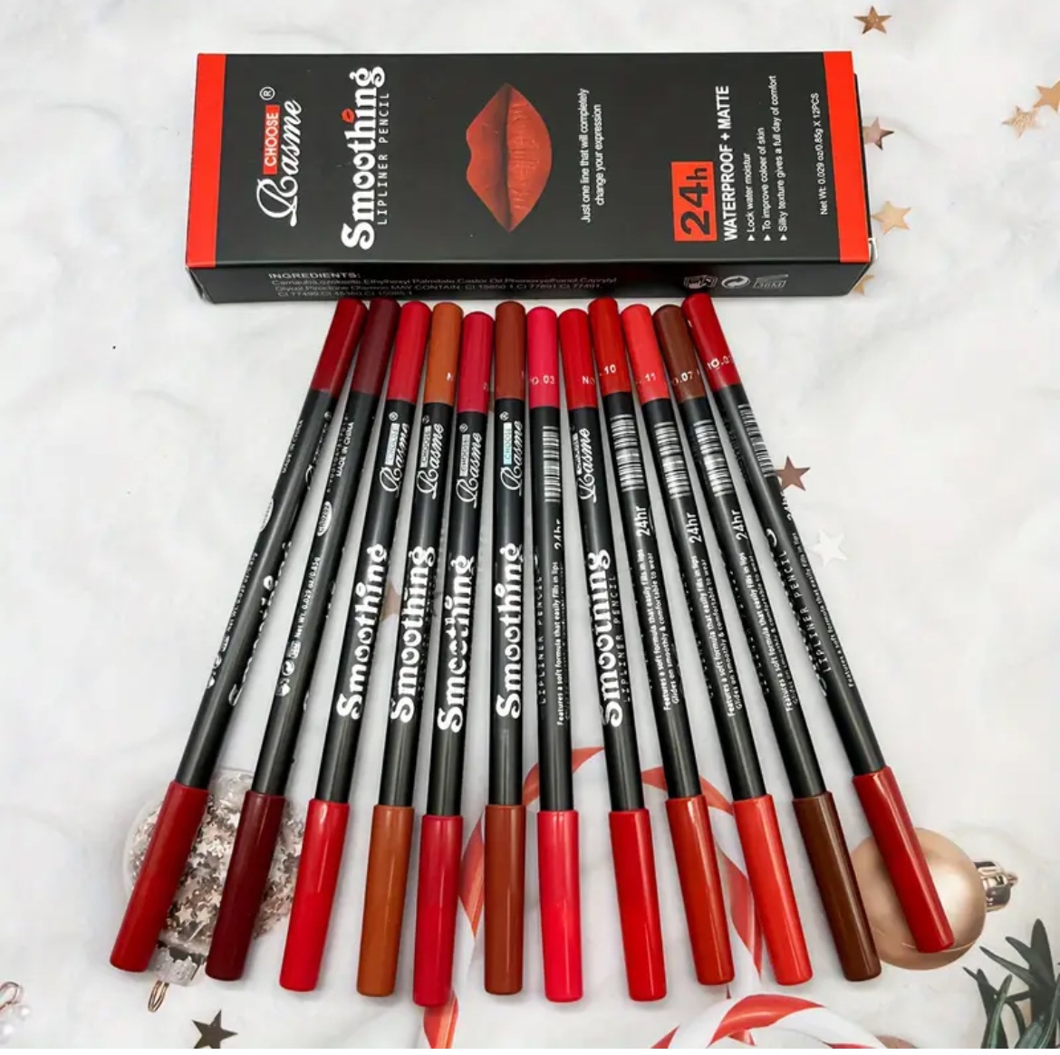 12 Pack Lip Liner Pencils