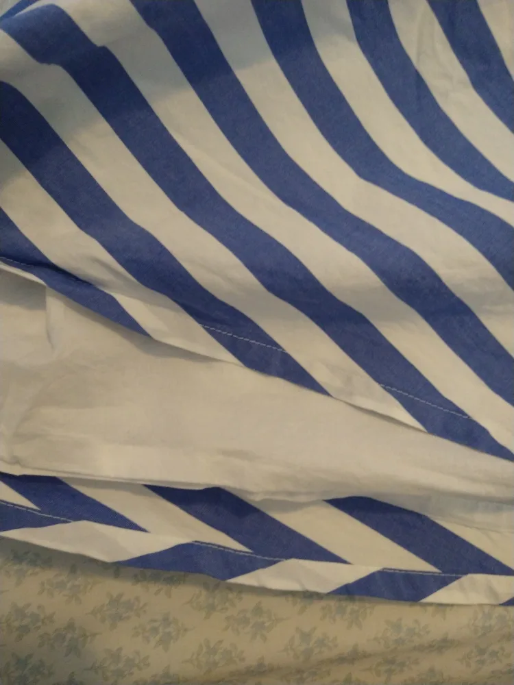 Classy Summer Girls Blue and White dress 👗 image indicator(2)