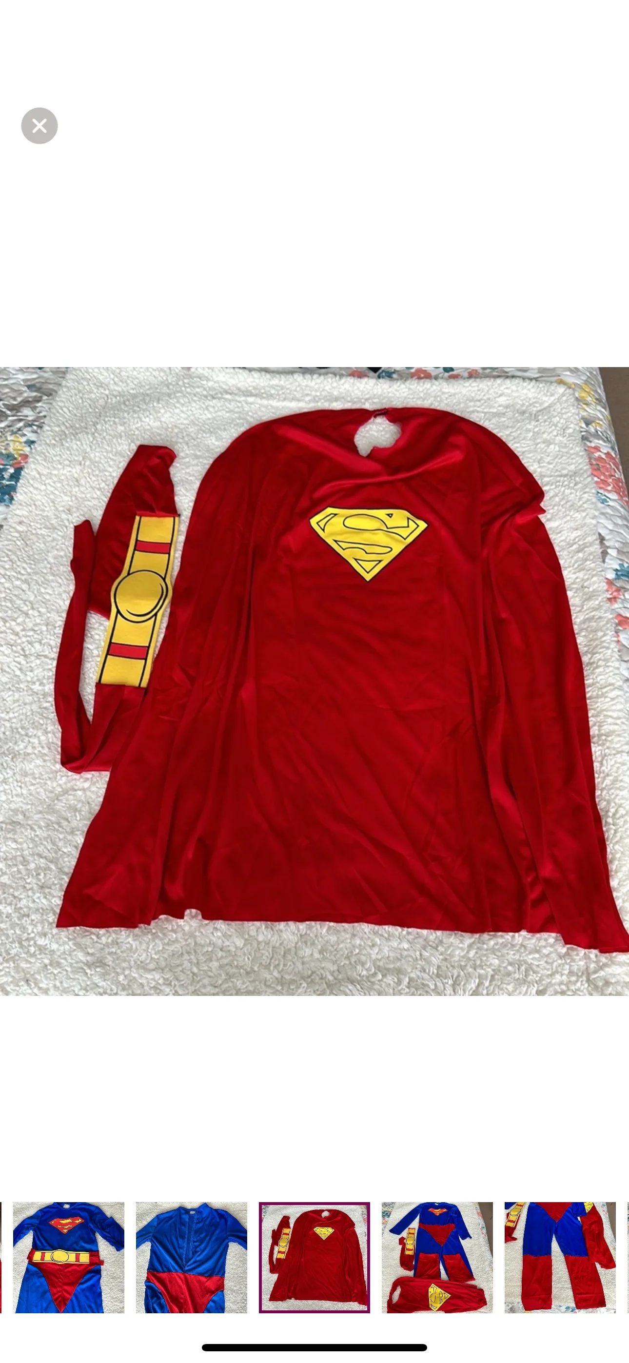 Halloween Superman costume for kids image indicator(5)
