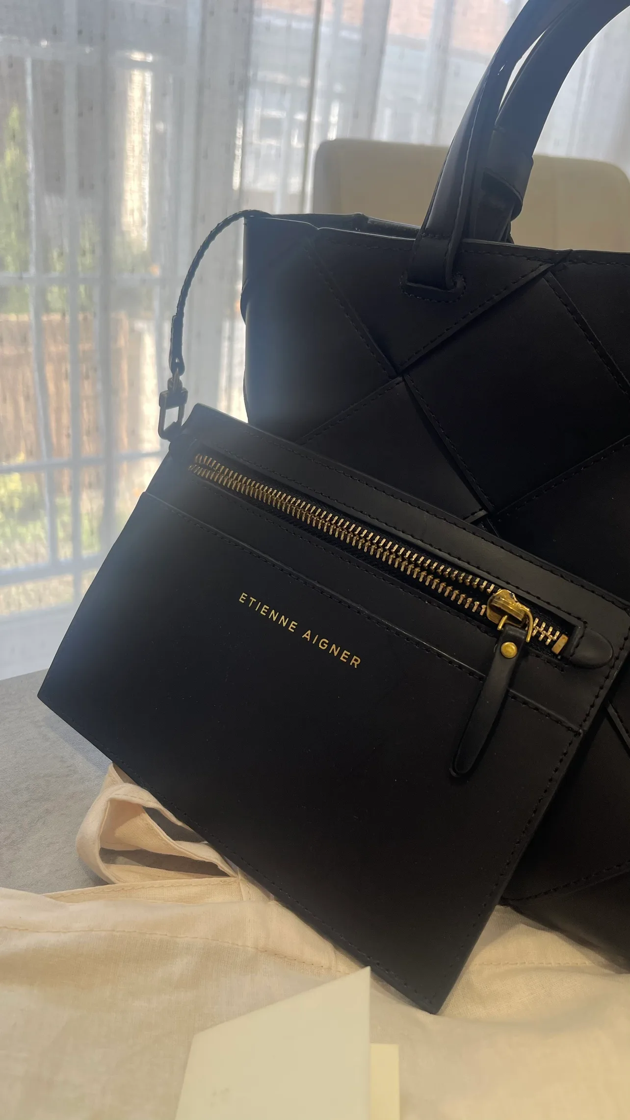 Etienne Aigner Black Women Leather Bag image indicator(2)