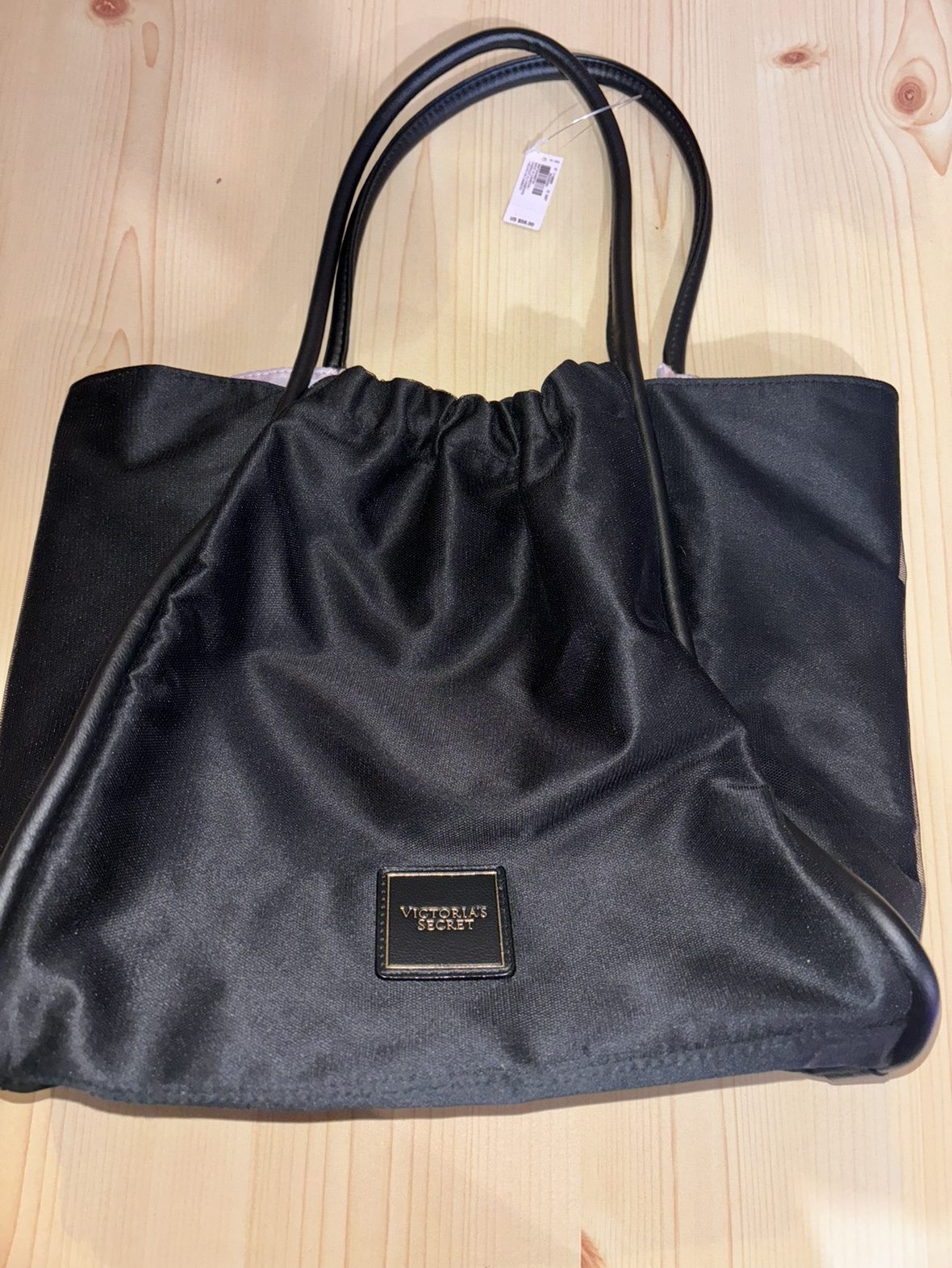 Victoria's Secret Black Tote Bag