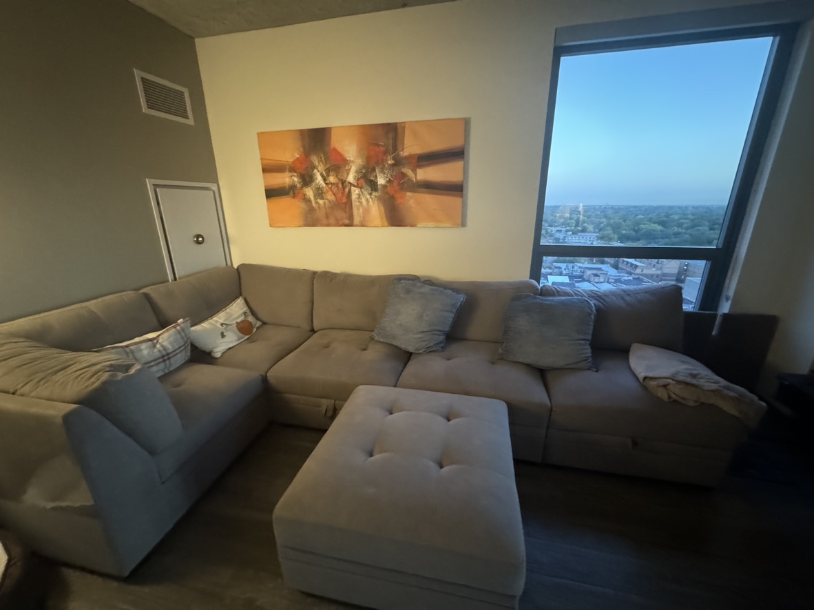 Sectional Sofa with Ottoman - photo 2