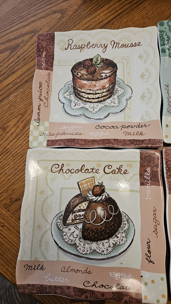 Set of 6 Dessert Plates - photo 3