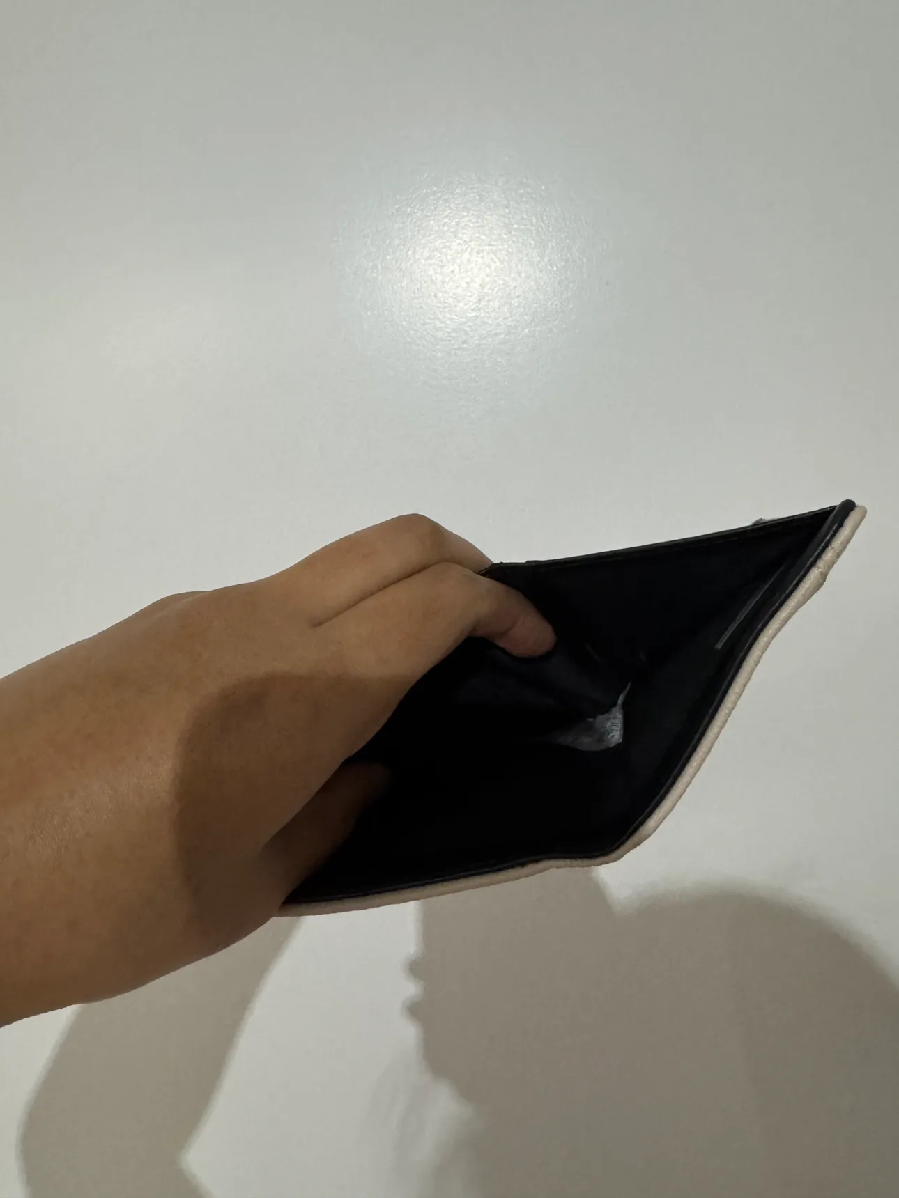 Beige and Black Bifold Wallet image indicator(3)