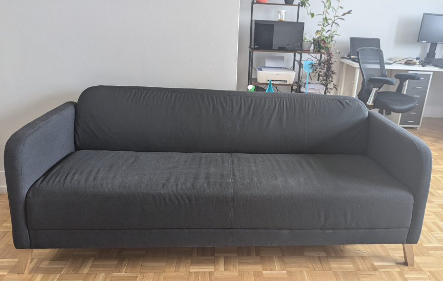 IKEA Gray Sofa - photo 2