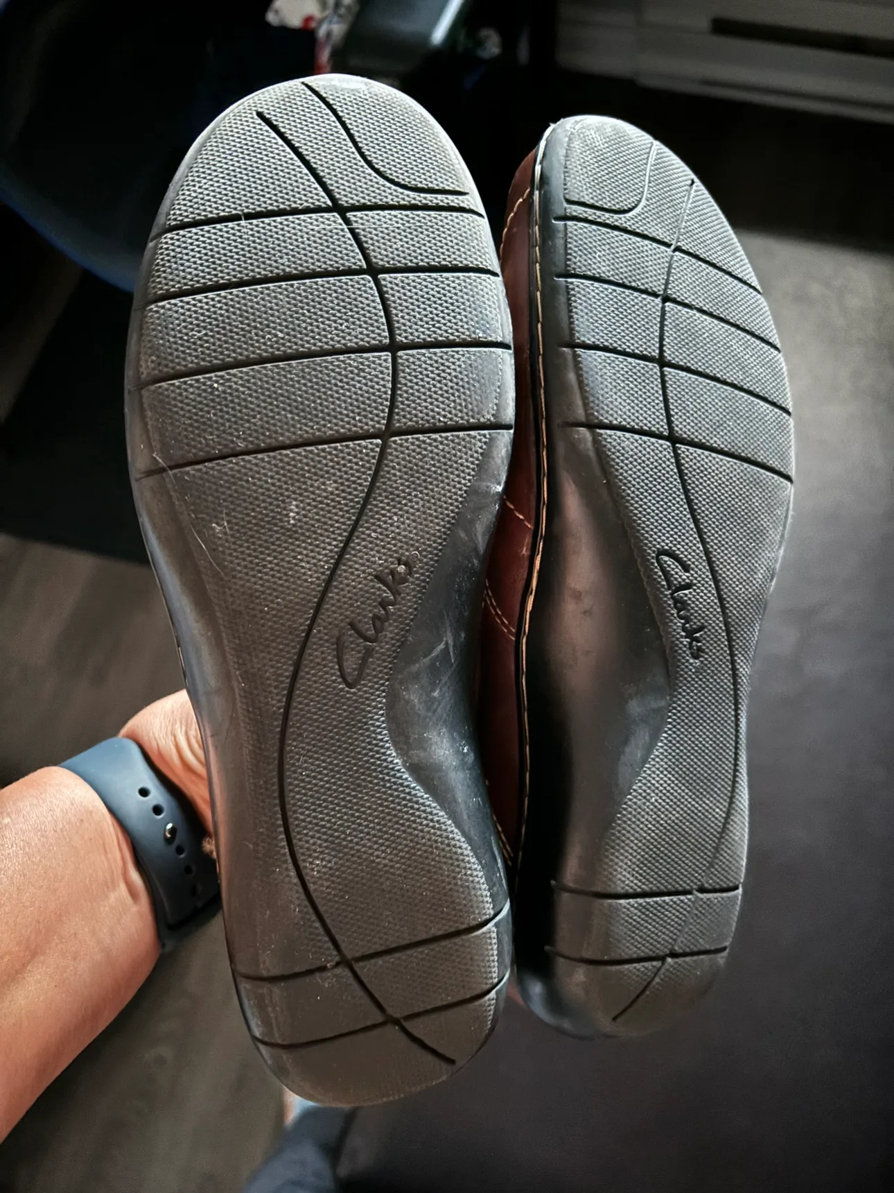 Brown Leather Clarks Shoes image indicator(4)