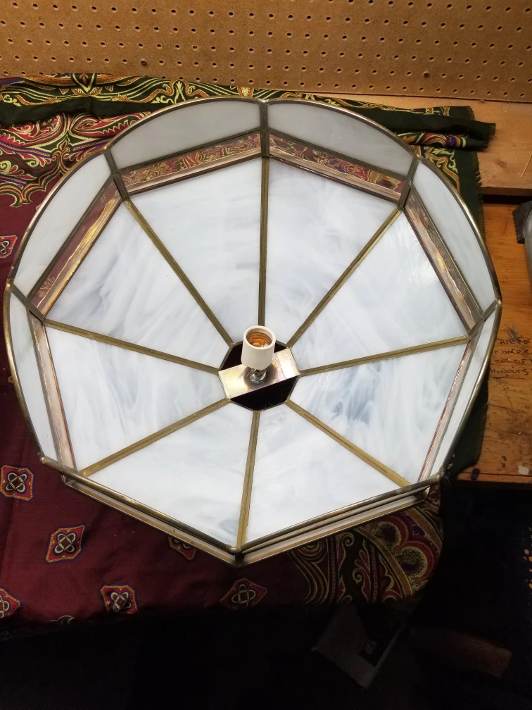 Octagonal Antique Tiffany Style - photo 4