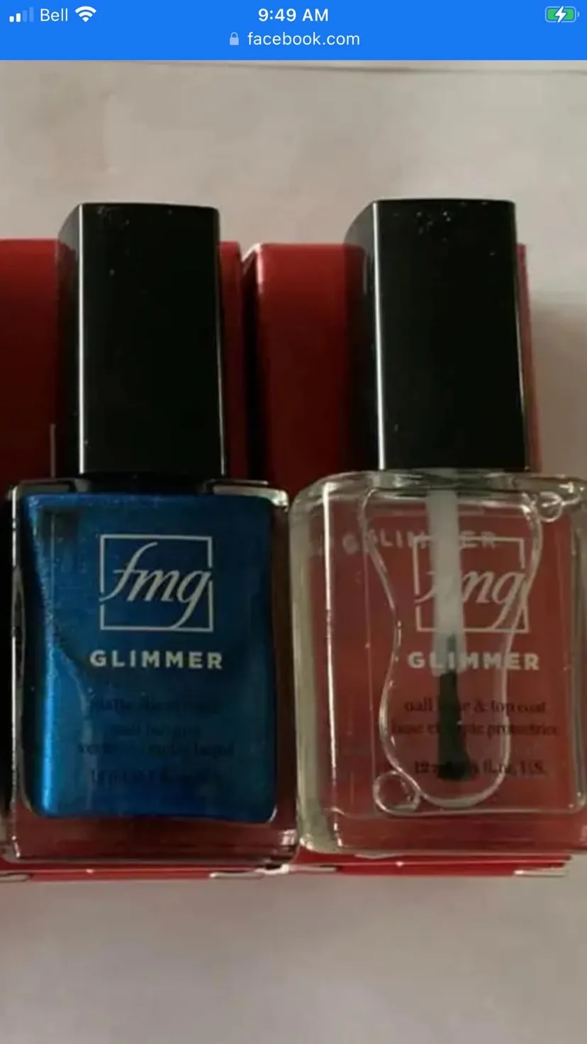 fmG Glimmer Nail Polish x2 thumbnail
