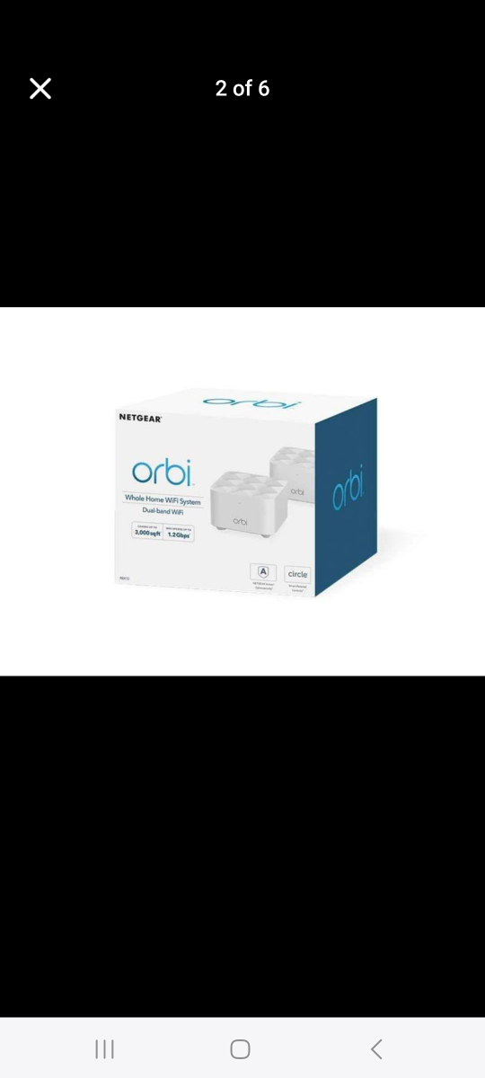 NETGEAR Orbi WiFi Router System (RBK12)