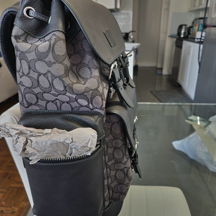Coach Signature Canvas sprint Backpack - photo 3