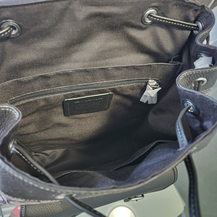 Coach Signature Canvas sprint Backpack - photo 4
