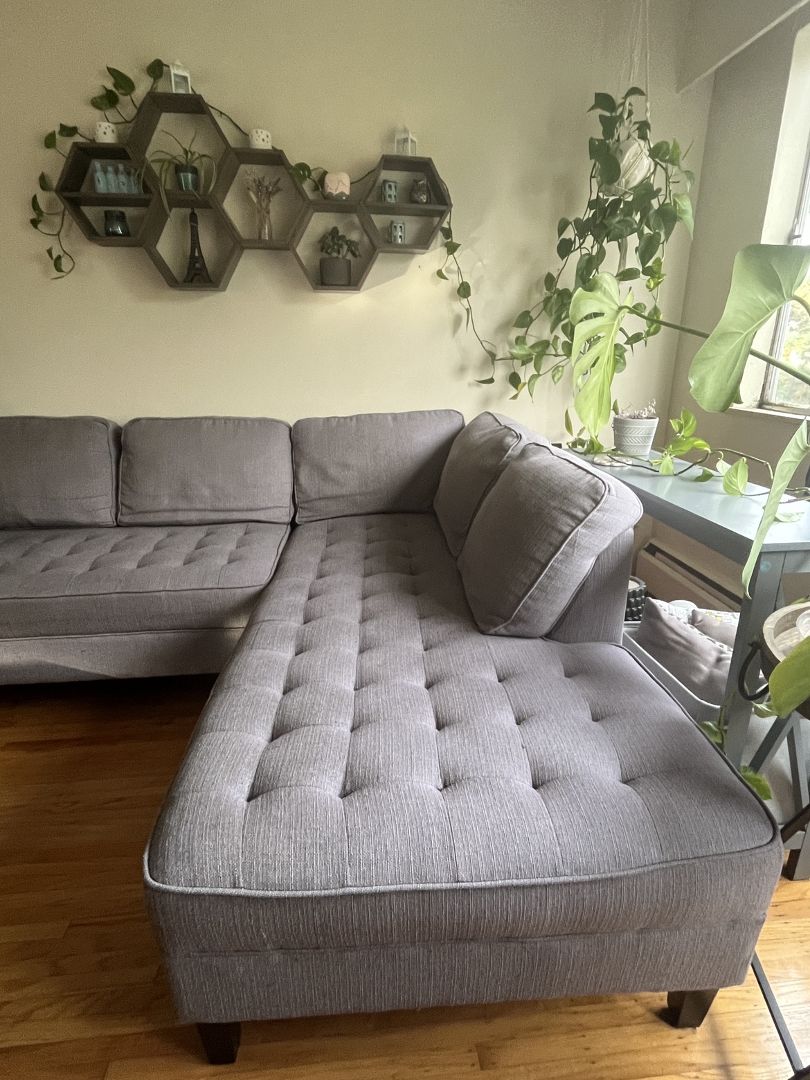 Grey Sectional Sofa - photo 2
