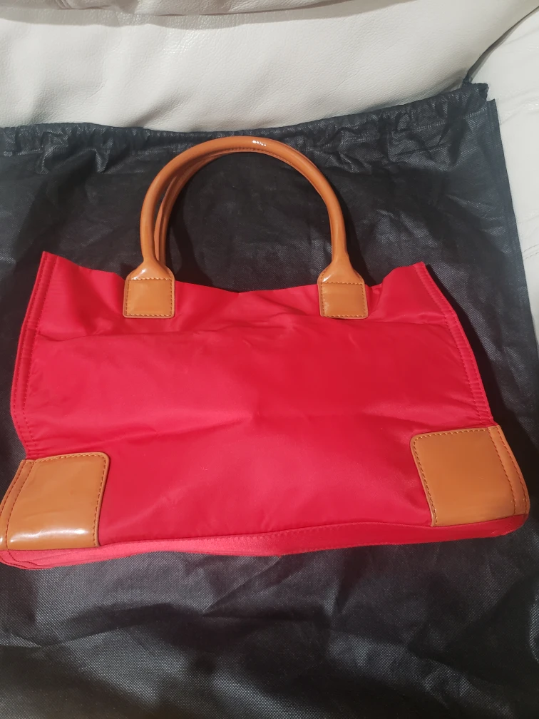 Tory Burch Red Nylon Tote Bag - photo 3