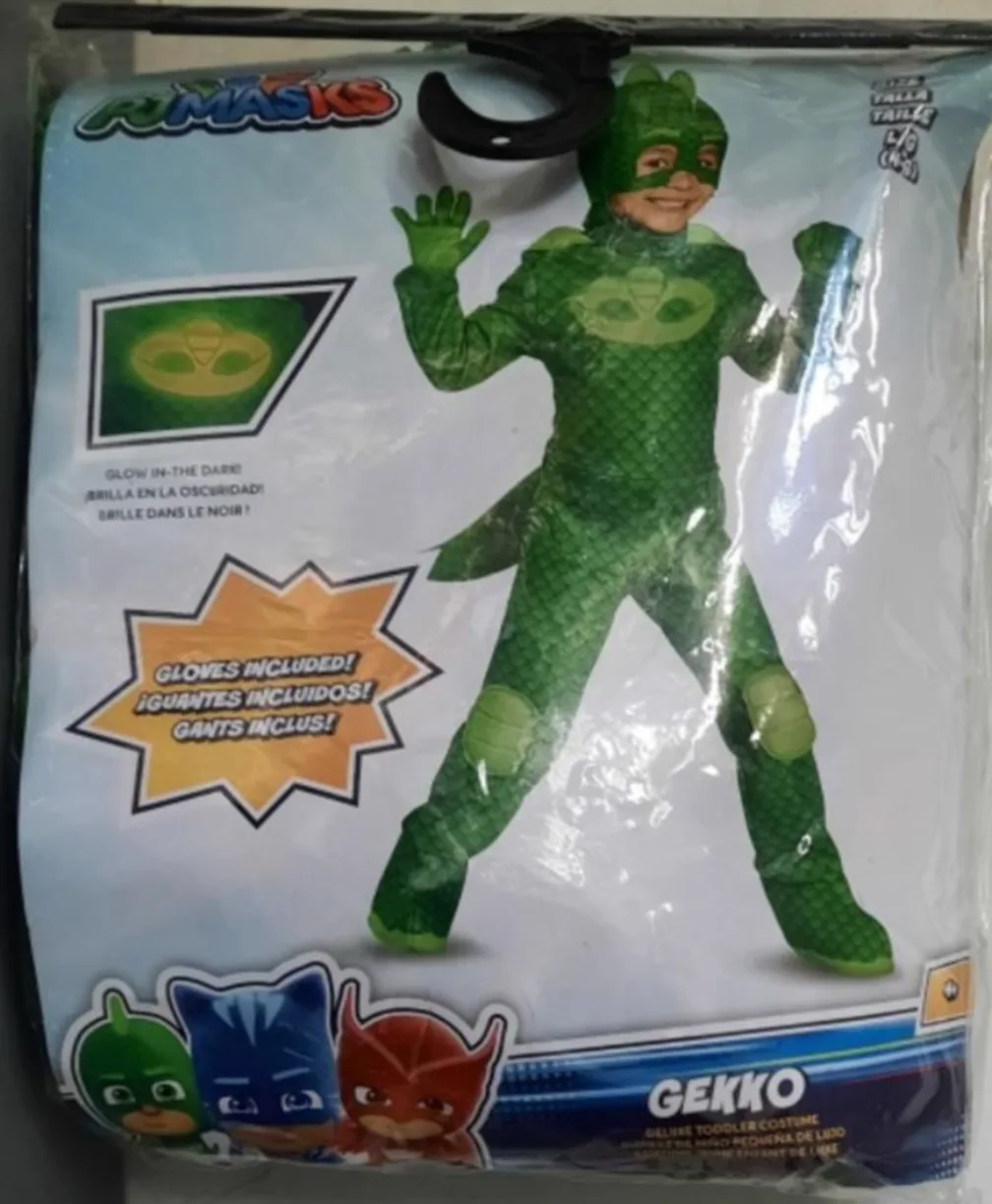 🥕Disguise Deluxe PJ Masks Gekko Costume image indicator(2)
