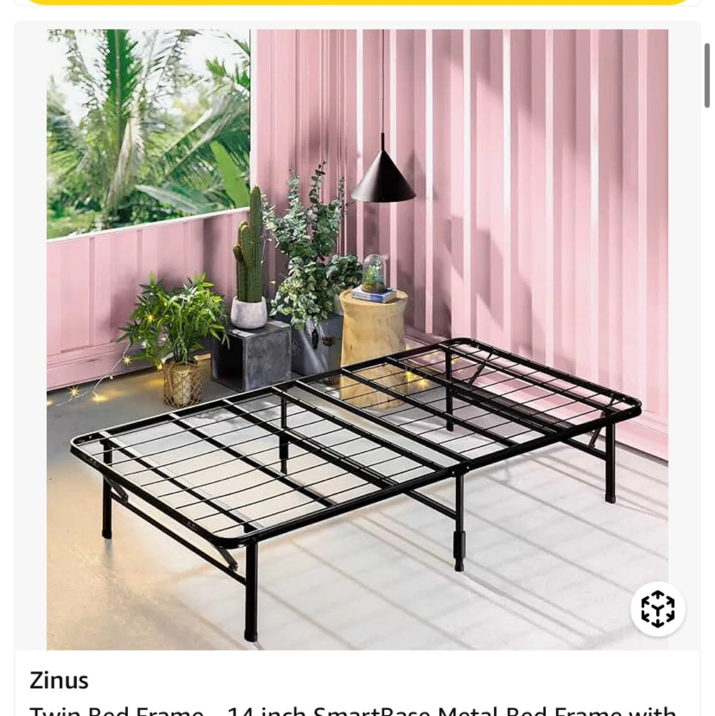 NEW!!! Twin Bed Frame thumbnail