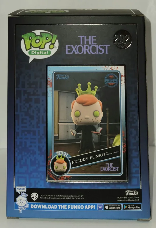 Pick Up Freddy Funko NFT Royalty 2200LE The Exorcist Pop image indicator(5)