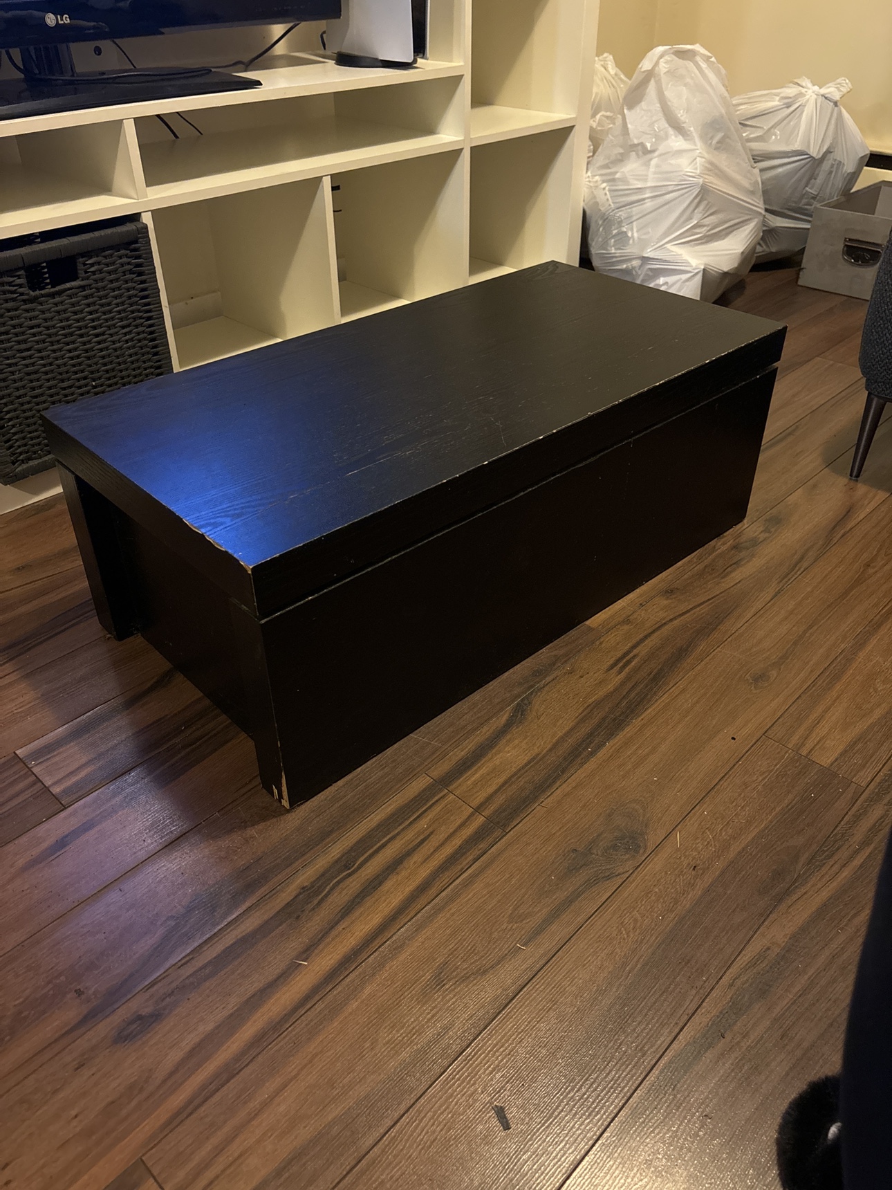 Black Coffee Table/Chest