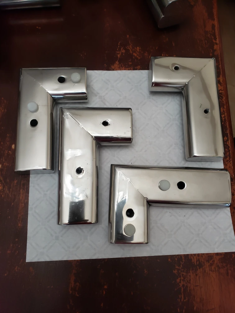 Stainless Steel Corner sofa Leg  Brace - photo 4