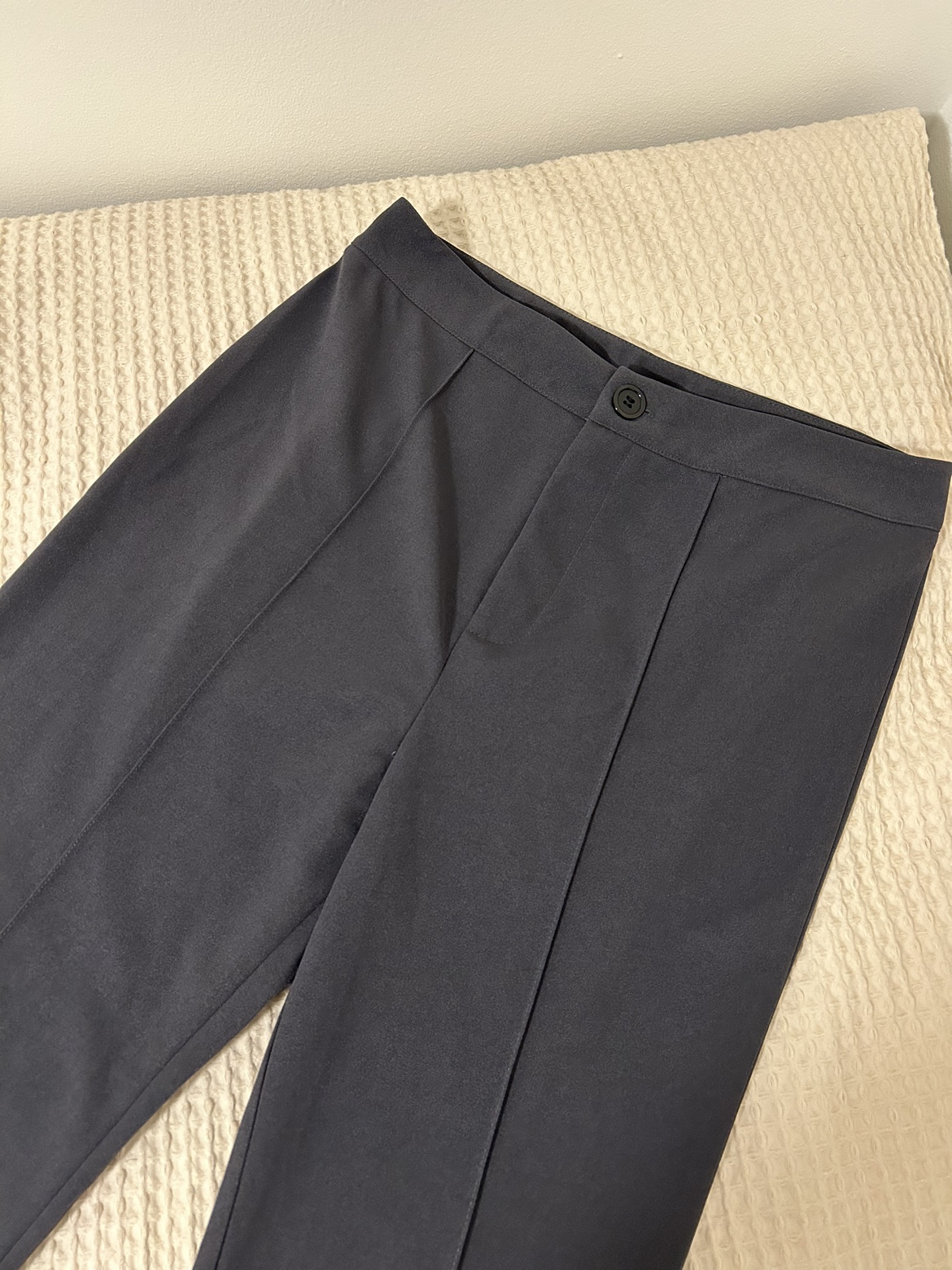 Business Casual Dark Grey Flare Pants - photo 5