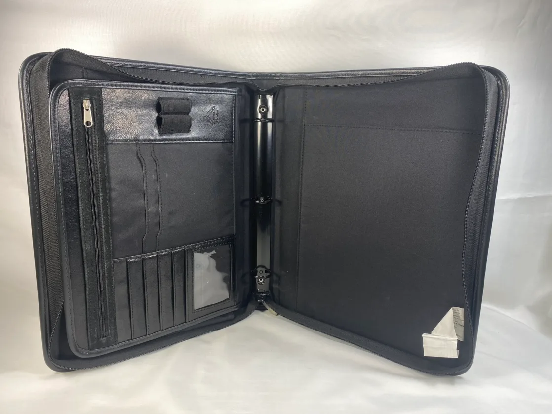 Dunpar Black 3-Ring Binder image indicator(2)