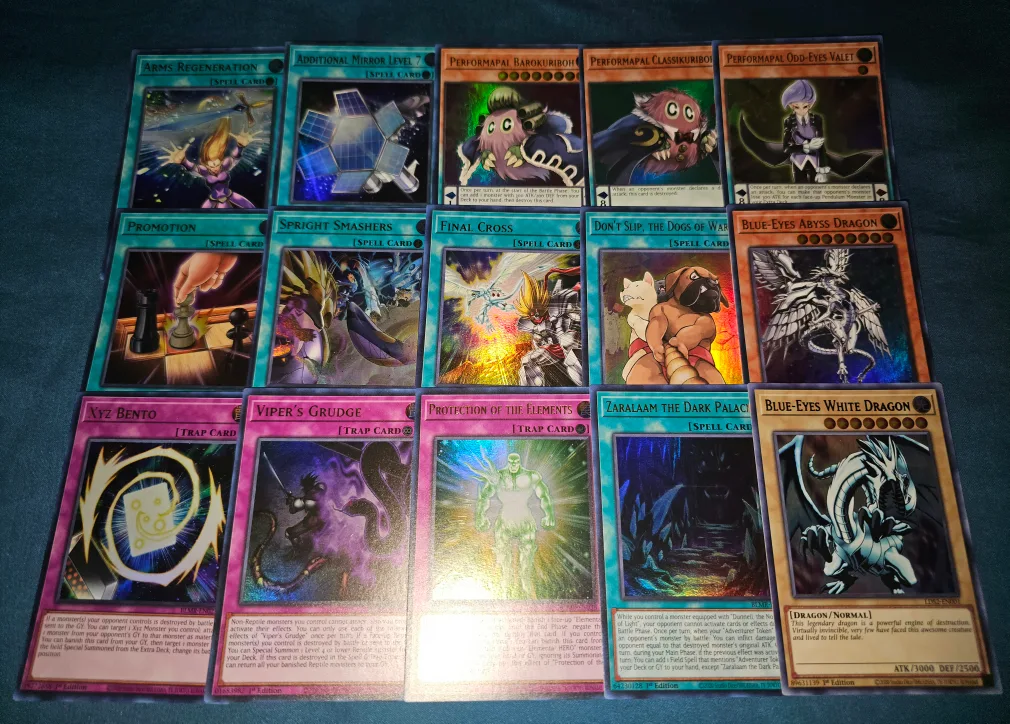 YUGIOH LOT#1- 420 CARDS FOR $20, OR LOT 1, 2 AND 3 FOR $40 image indicator(2)