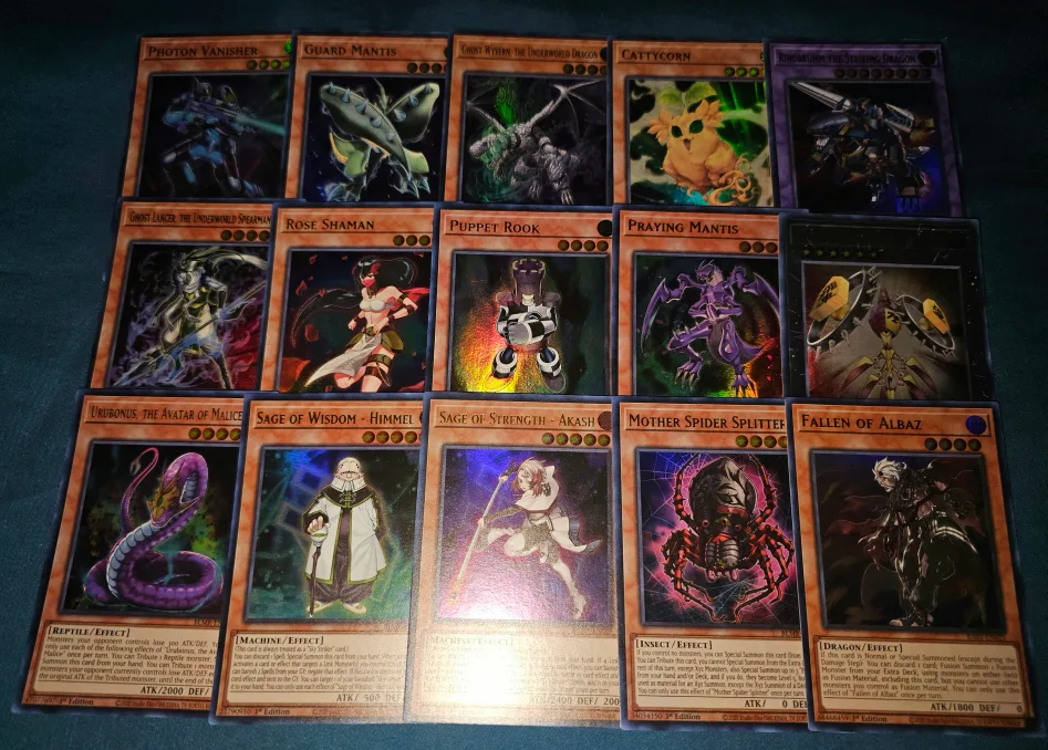 YUGIOH LOT#1- 420 CARDS FOR $20, OR LOT 1, 2 AND 3 FOR $40 image indicator(3)