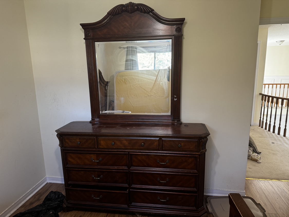 Large Dresser with Mirror only 60 or best offer