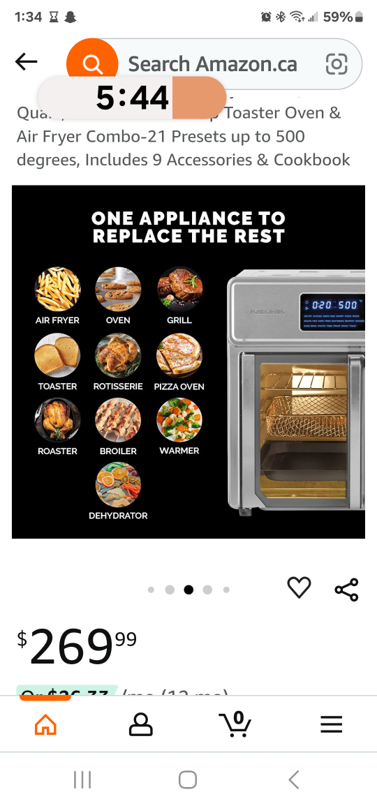 Kalorik Air Fryer Oven - photo 4