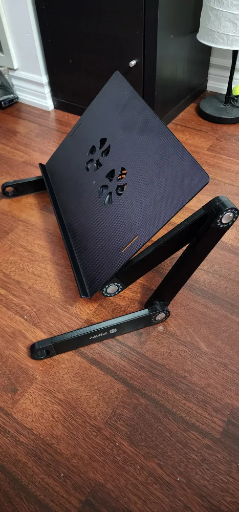 Laptop Stand with Cooling Fan image indicator(2)