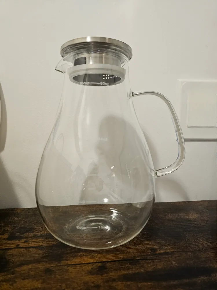 Glass Bottle with Handle thumbnail