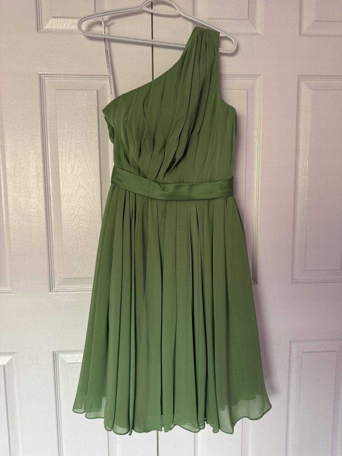 Ada James Collection One Shoulder Green Dress Size 6