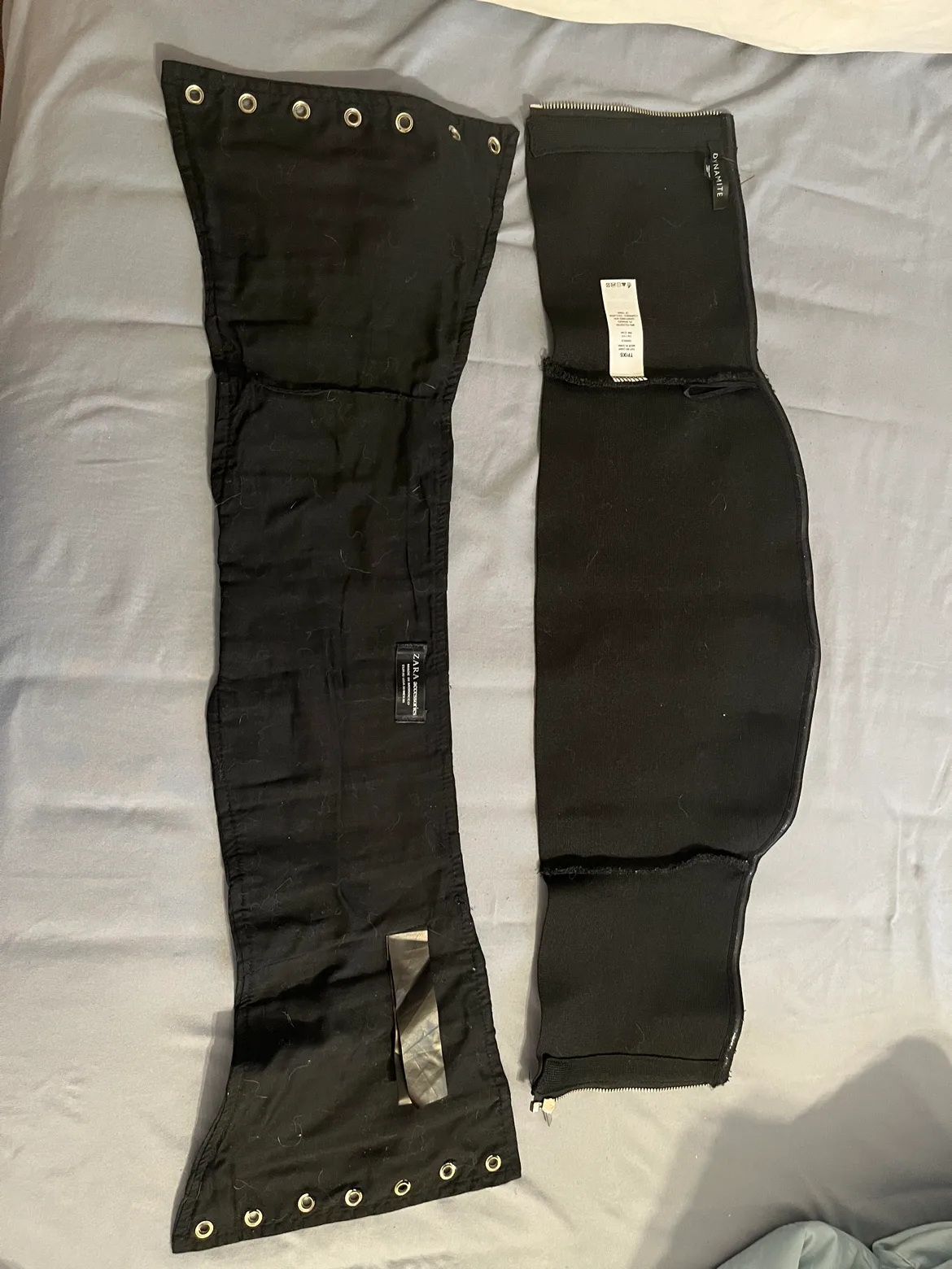 Black Strapless Corset and Top Set image indicator(5)